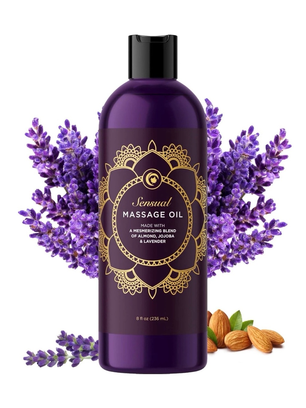 Aromatherapy Sensual Massage Oil for Couples - Relaxing Full Body Massage Oil fo